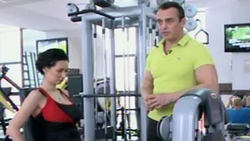 Nicoleta Luciu nu face flotari din cauza sanilor! Afla motivul explicat de antrenorul ei de fitness!
