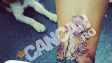 Andreea Popescu, fosta dansatoare a Deliei, si-a marit colectia de tatuaje! Intra sa vezi ce semnifica ultimul desen