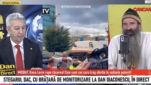 Cum se apără Stegarul Dac, după ce un jandarm l-a acuzat că l-a lovit | Dan Diaconescu Direct