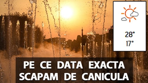 Meteorologii Accuweather au modificat prognoza pentru iulie în România. Pe ce dată scăpăm de caniculă
