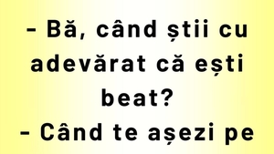Bancul de weekend | Când știi cu adevărat că ești beat?