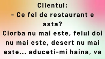 BANCUL ZILEI | Un client cu adevărat nemulțumit