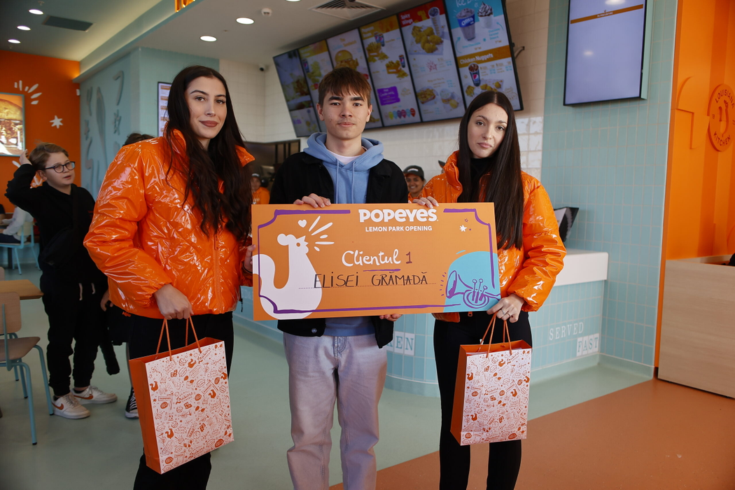 Popeyes România deschide primul restaurant de tip Drive-Thru din țară