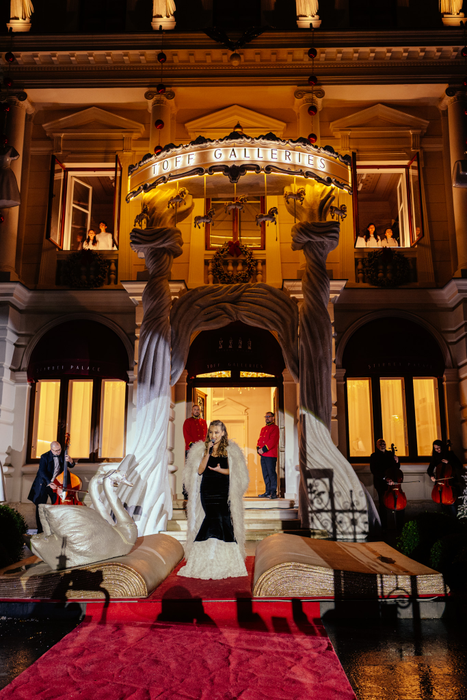 (Comunicat de presă) TOFF Galleries aprinde luminile de Crăciun la Palatul Știrbei și inaugurează o nouă eră a luxului în România