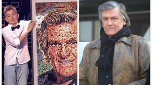Florin Piersic, mesaj public pentru Albert Oprea după ce finalistul i-a făcut portretul din piese LEGO pe scena Românii au talent