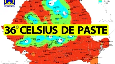 Temperaturi record de Paște în România: caniculă și 36 de grade Celsius