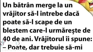 BANC | Bătrânul, vrăjitorul și blestemul vechi de 40 de ani
