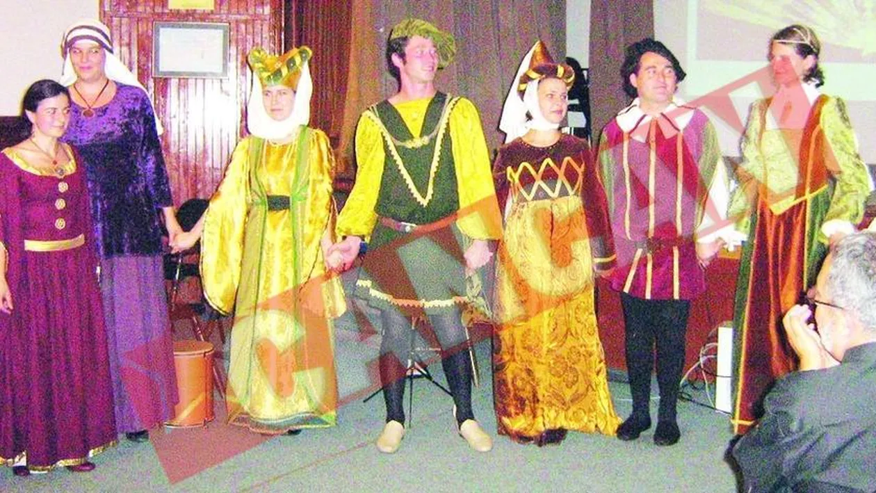 Parada de moda medievala