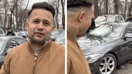 Mașina Magicianului Robert Tudor, avariată în timp ce el se afla în restaurant: ”Vai de capu’ meu!”