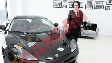 Camelia, sotia ministrului Bazac, sta in Lotus