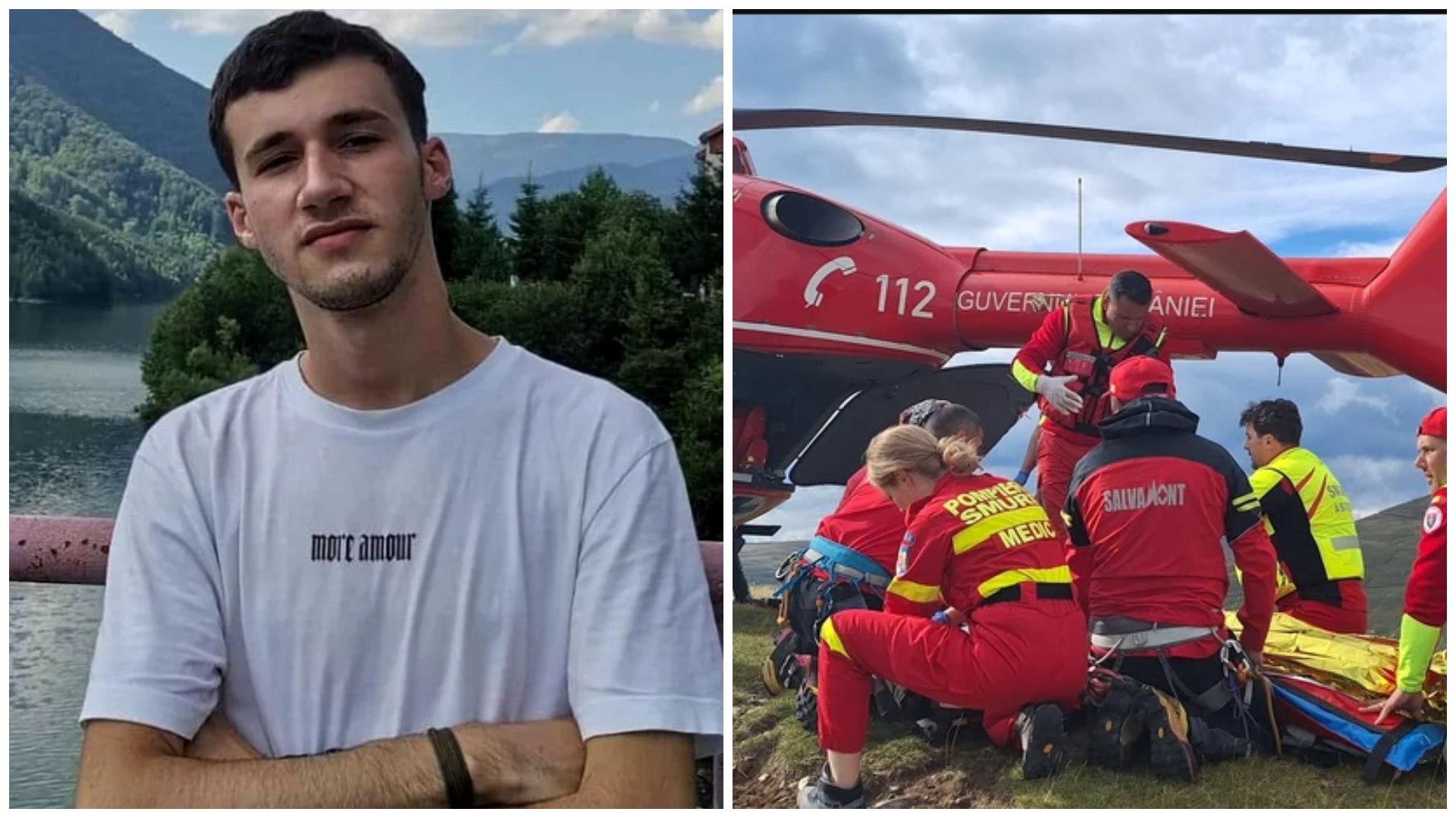 Ce le-a spus Costin Bulgaru, tânărul de 21 de ani care a agonizat 10 ore în râpa din Făgăraș, salvatorilor. La căutări a participat și tatăl lui