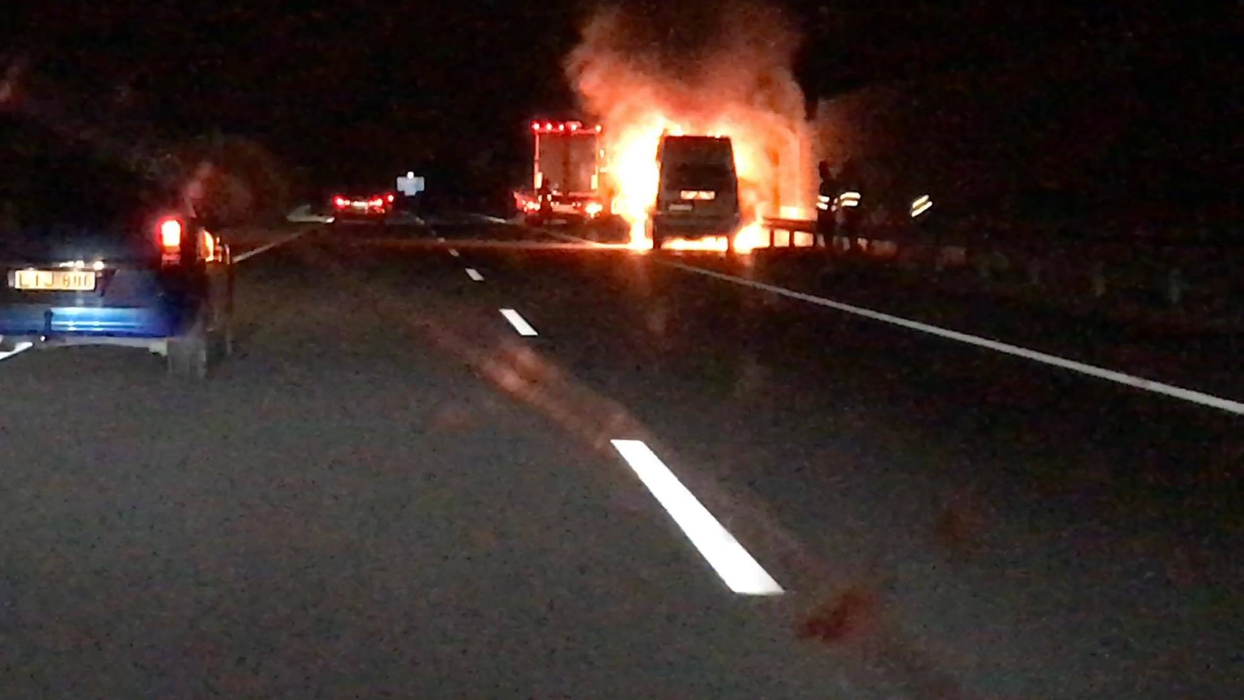 Accidentul teribil din Ungaria pozat de Ionuţ Ghenu