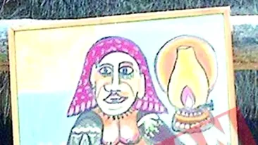 Isi picteaza vecinii