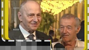 Gigi Becali i-a dat „capac” în direct lui Mircea Geoană, la nunta lui Ianis Hagi!