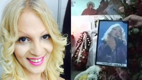 Ce s-a întâmplat la înmormântarea lui Florin Moldovan, alias Naomy. Cine a participat din familia primului transgender din România