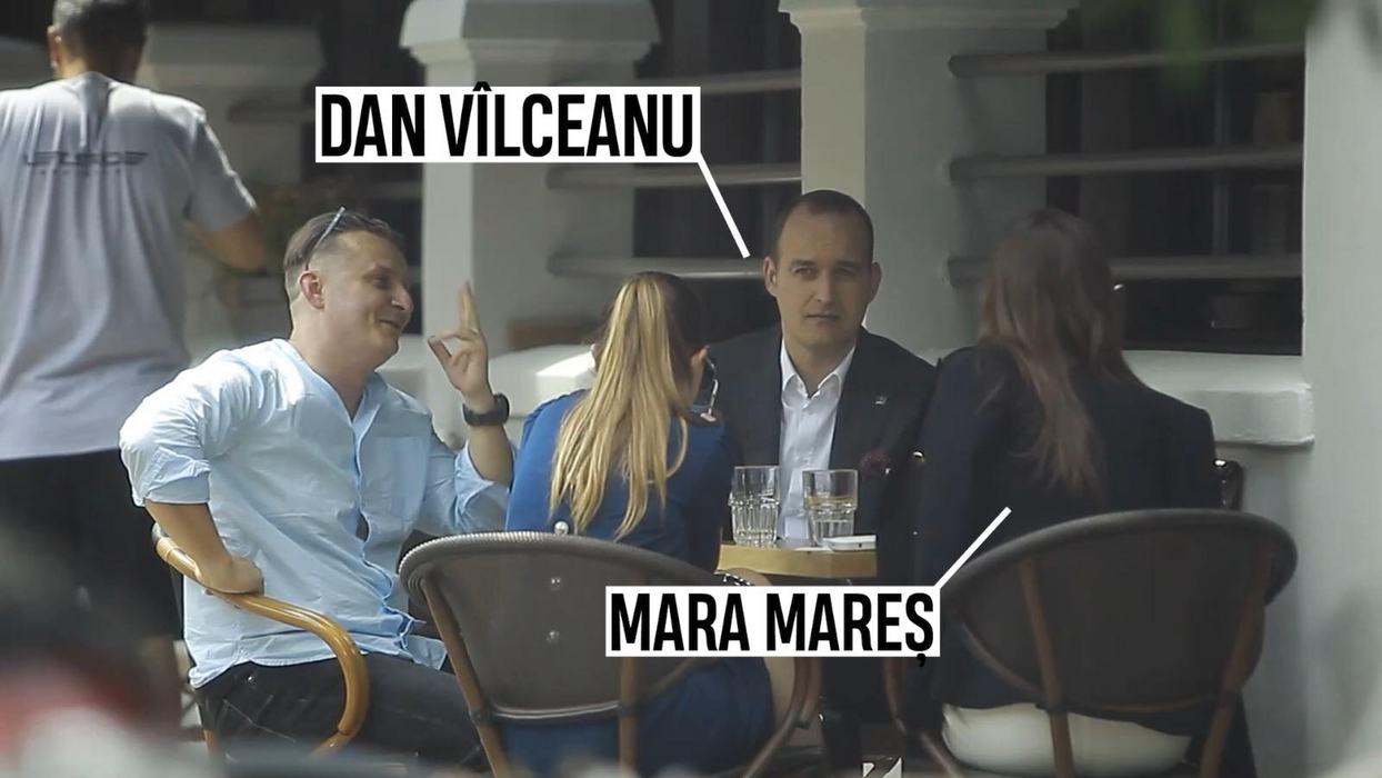 Mara Mareș a luat prânzul alături de colegul de partid, Dan Vîlceanu, dar și de alți doi prieteni