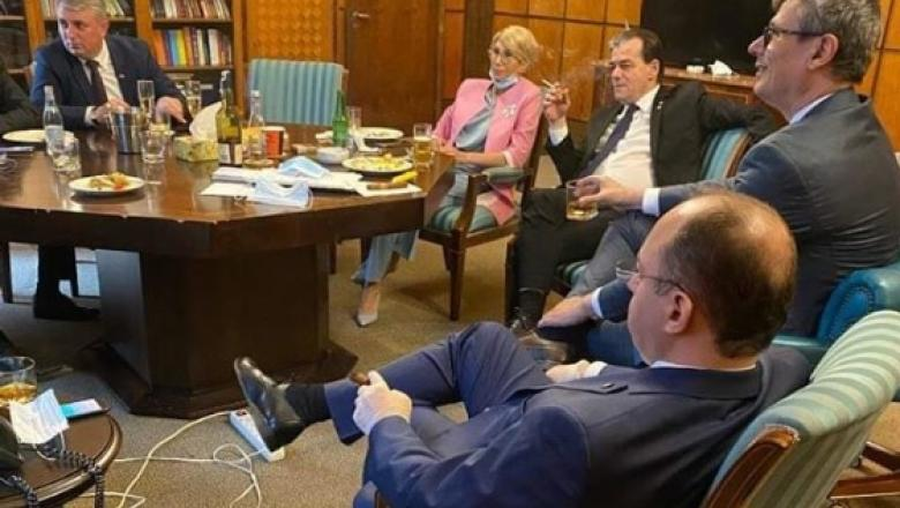 Direcția Generală de Poliție a Municipiului București a aplicat sâmbătă amenzi pentru cei patru membri ai Cabinetului Orban prezenți la aniversarea lui Ludovic Orban