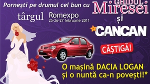 "Pornesti pe drumul cel bun cu CANCAN si Ghidul Miresei!" Castiga o Dacia Logan si o nunta ca-n povesti!