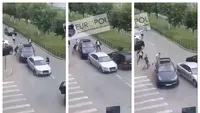 Scene extrem de violente în Craiova, unde două clanuri s-au bătut în trafic cu bâte și cuțite! Mai multe persoane au ajuns la spital