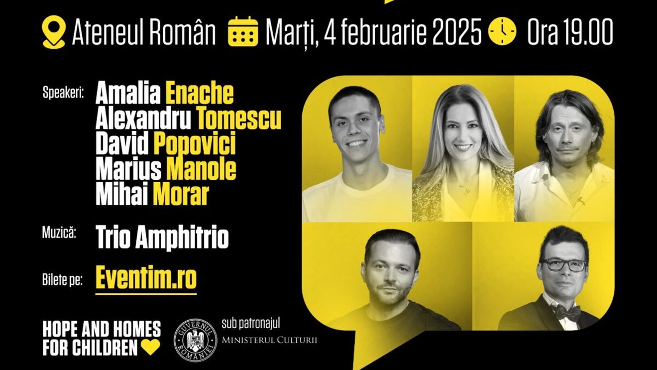 Cinci povești despre ACASĂ: David Popovici, Amalia Enache, Alexandru Tomescu, Marius Manole și Mihai Morar pe scena Ateneului Român