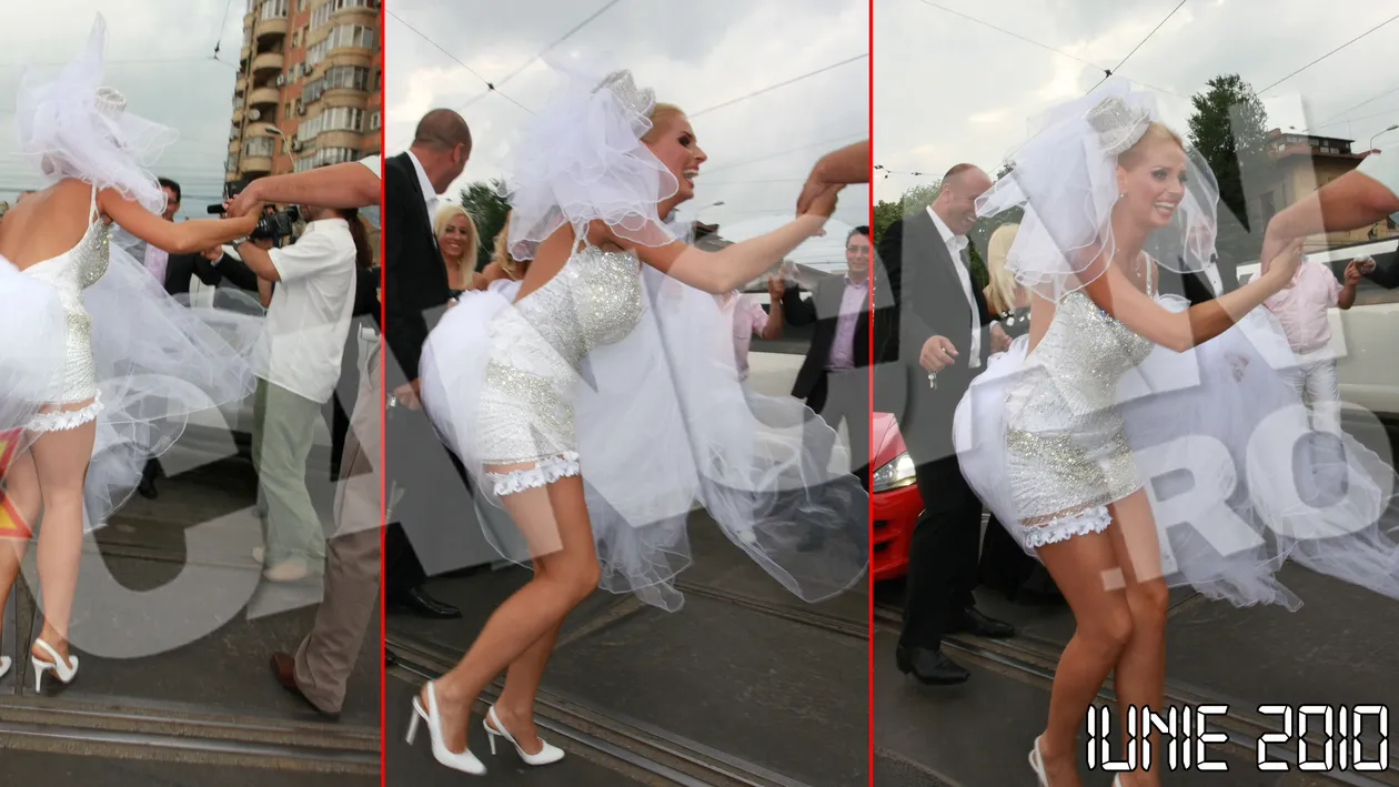 Detaliile incredibile care le-au stricat pozele de nunta! Ce-au putut sa pateasca Antonia si Ioana Ginghina, cand au fost mirese!