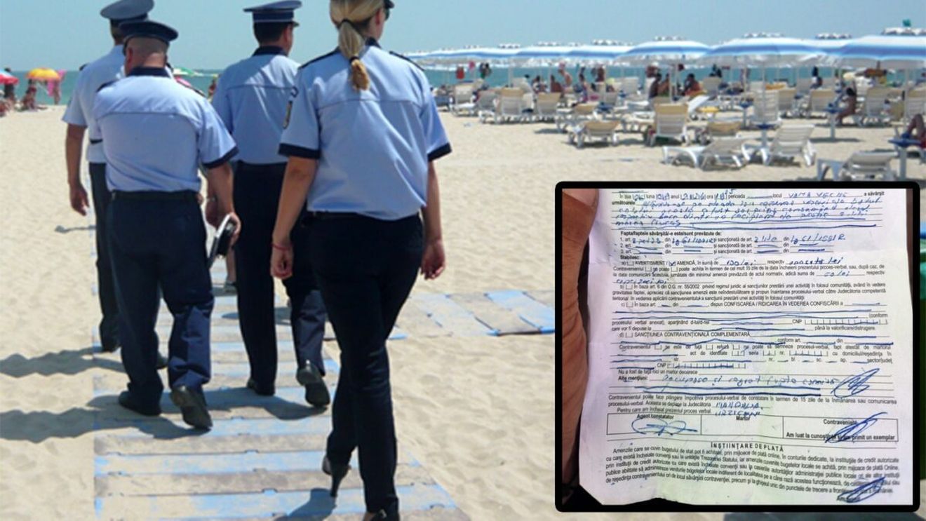Cu câți lei a fost amendat un turist de polițiști, pentru că a băut o bere pe o stradă din Vama Veche: "Nu aveți voie să consumați"
