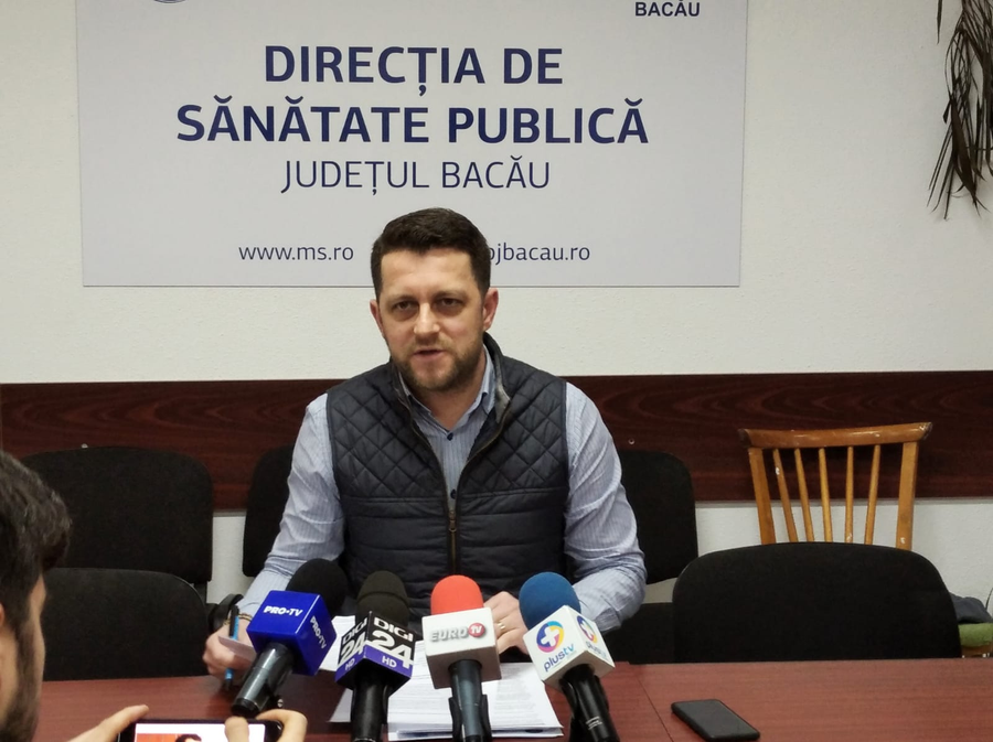 Dr. Alin Năstasă, șeful DSP Bacău
