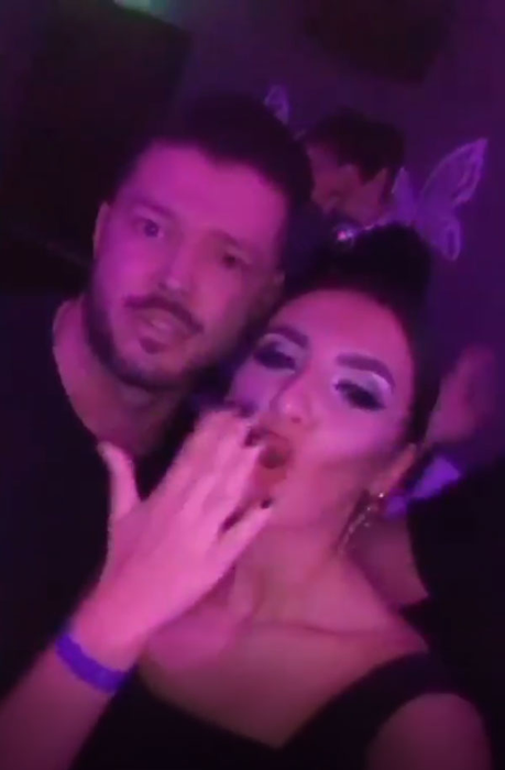 Tânăra din Pitești, alături de Victor Slav