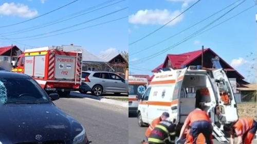 Tragedie în a doua zi de Paște! O femeie de 23 de ani a murit într-un accident rutier, iar fetița ei de 4 ani a ajuns la spital