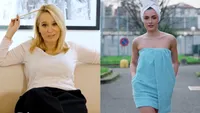 Cum a reacționat Andreea Esca atunci când a văzut-o pe Alexia Eram îmbrăcată în prosop, pe stradă: „De balamuc”