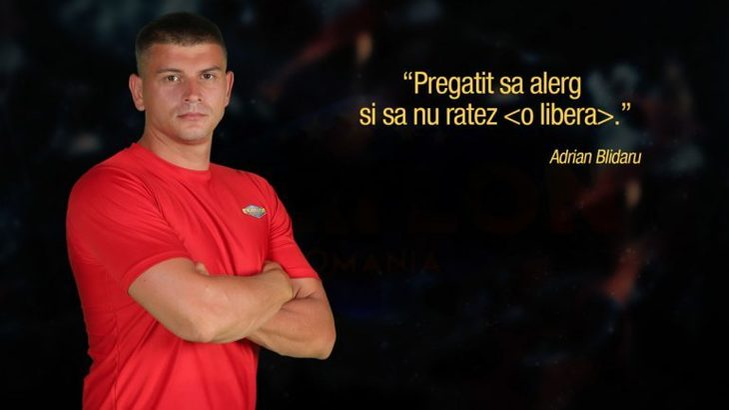 Exatlon România, 9 septembrie. Adrian Blidaru, eliminat din concurs