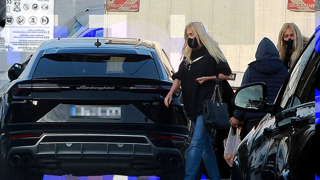 “Blonda blindată” din București își face piața cu mașina de peste un milion jumate