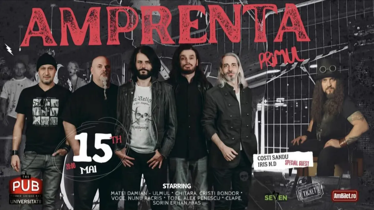 Cinci muzicieni, un singur proiect. Amprenta redefinește rock-ul românesc contemporan