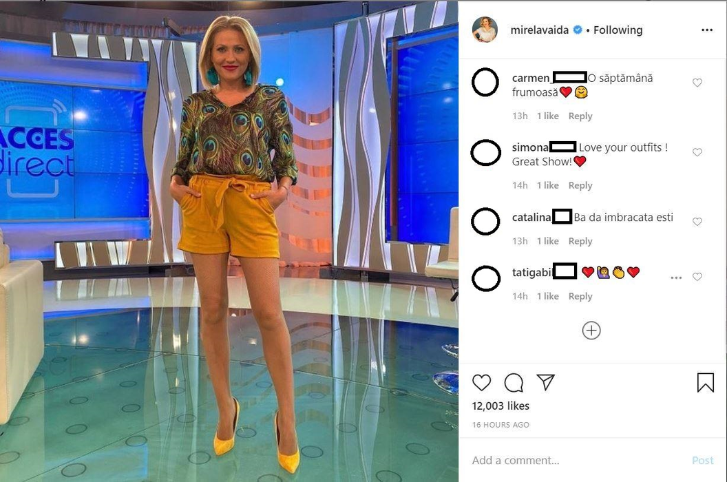 Mirela Vaida, taxată dur de fani! Reacţii în lanţ după ce a apărut această fotografie: “Nu a ajuns materialul?”