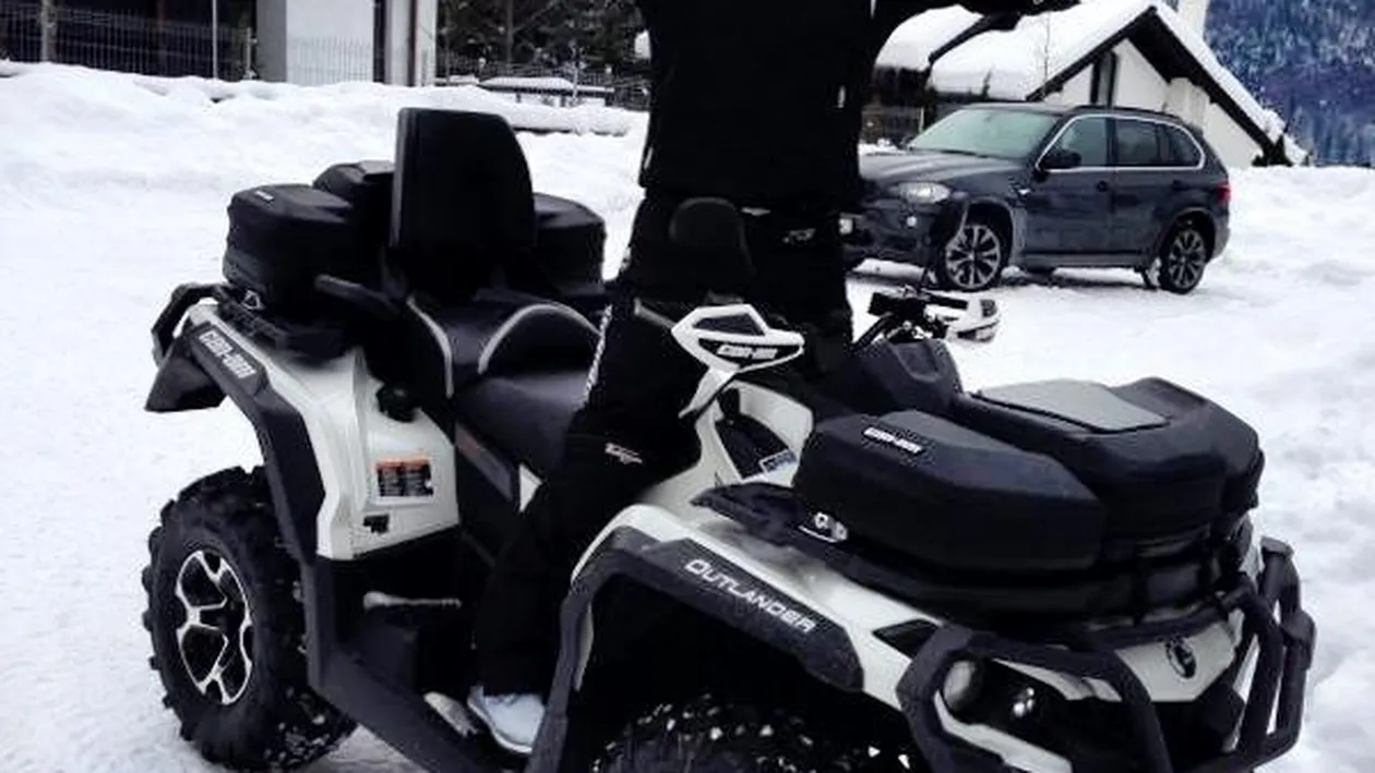 Pericolul pe patru roti! Piturca si antrenorul lui de la Schalke 04 afla acum ce nebunii face Marica la munte