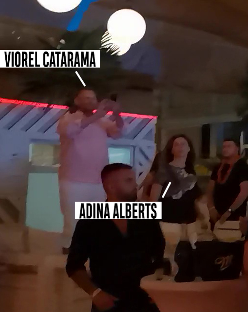 Viorel Cataramă a filmat fiecare moment de dans al soției
