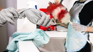 Nu ți-ai fi închipuit! Motivul pentru care o menajeră face curățenie dezbrăcată în casele oamenilor. Unii clienți se dezbracă și ei