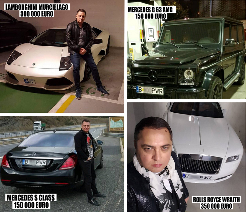Edy Power şi maşinile lui de 1 milion de euro
