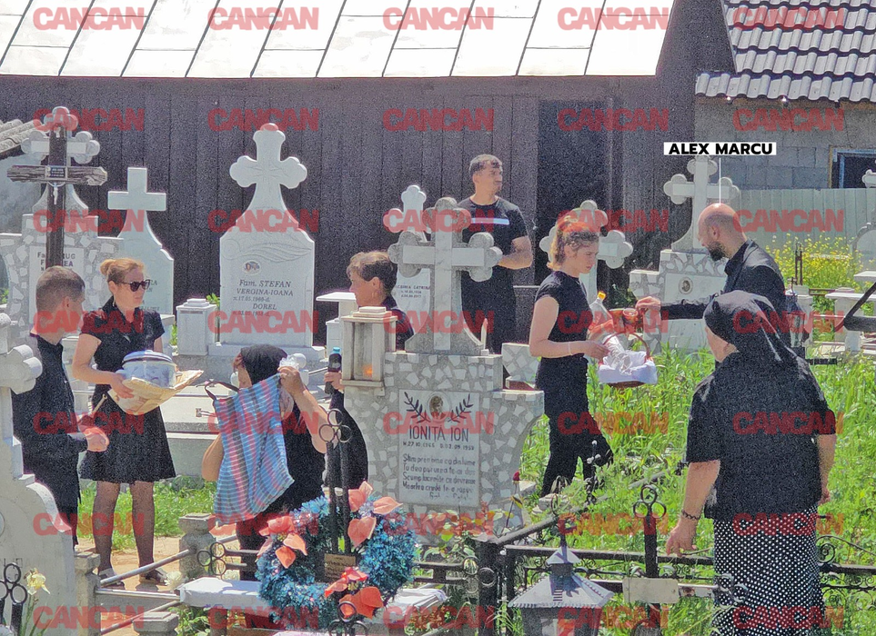 Multă durere la înmormântarea Teodorei Marcu