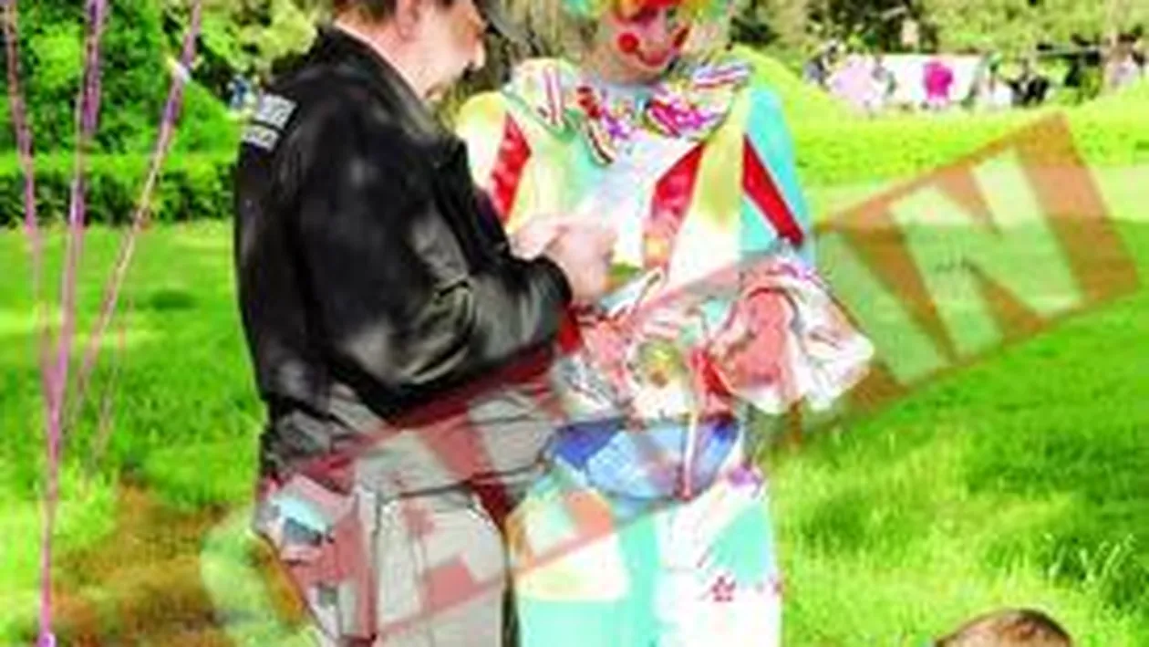 Captura de proportii a gardienilor publici: un clovn!