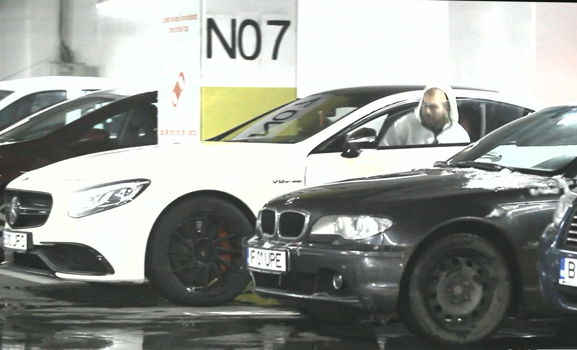 Denis Alibec a probat Mercedesul unui prieten