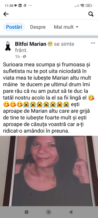Imagini triste de la priveghiul Mirelei, femeia găsită moartă lângă A1: „Nu te pot uita niciodată”