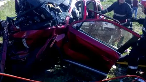 Tragedie pe DN 5! O femeie a murit, două persoane, rănite grav în accident! A intervenit elicopterul SMURD