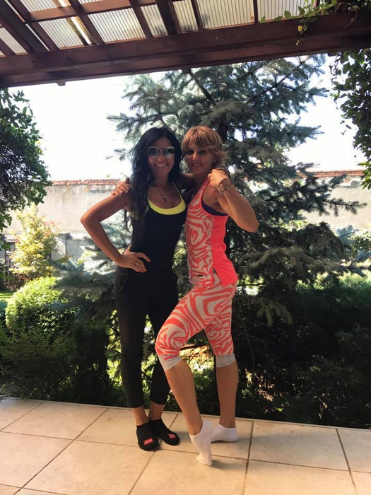 Deşi a devenit mult mai retrasă după aventura cu soţul Nicoletei Luciu, Kinga îşi urmează mai departe pasiunea pentru sport!