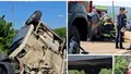 Au venit să aprindă lumânări pentru ruda moartă în accident şi au găsit încă un cadavru, la şase ore de la incident. Filmul tragediei din Botoşani