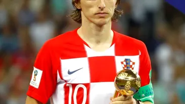 Luka Modric declarat jucătorul Mondialului: „Sunt mândru de tot ce am realizat în Rusia!”