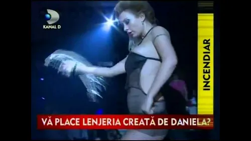 VIDEO Daniela Crudu: Chiar au fost destul de nebunatice lenjeriile