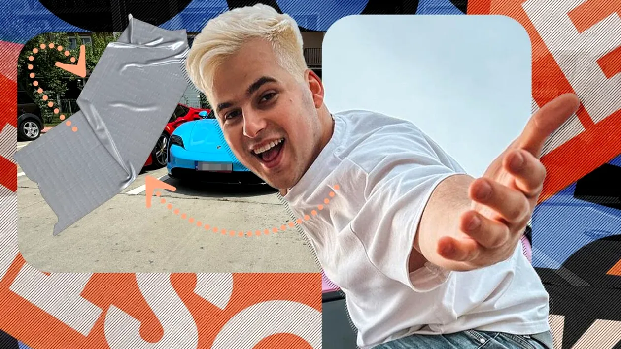 E clar! Zbir vrea să îl întreacă pe Selly la cașcaval! Cu ce idee a mai venit vloggerul cu cele mai scumpe mașini? Și-a implicat și iubita!