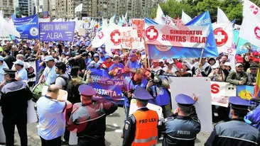 Capitala, sub asediul protestatarilor