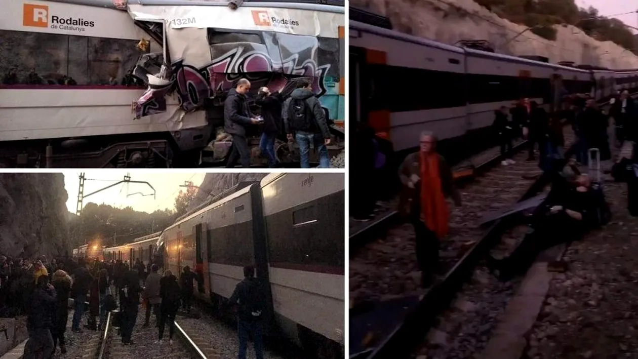 Grav accident feroviar în Spania. S-au ciocnit două trenuri regionale, iar bilanțul este tragic